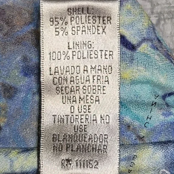 Alberto Makali Abstract Print Multicolor Blazer. Size L - Picture 9 of 9